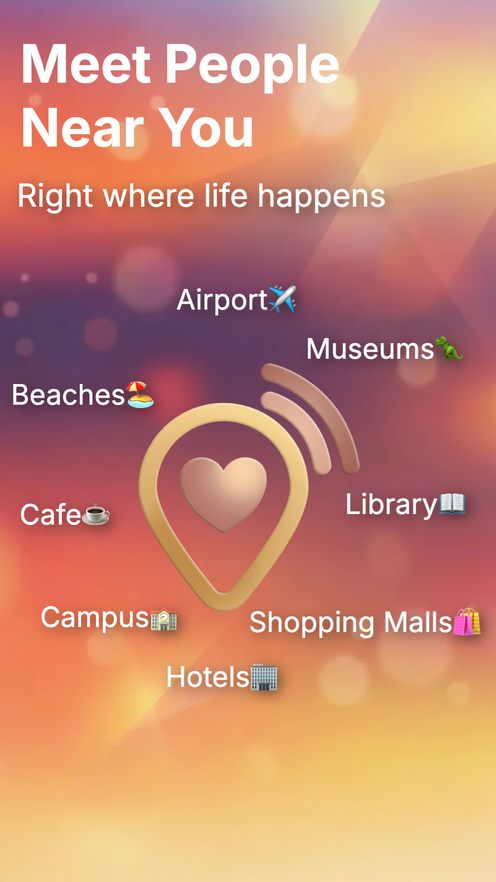 Right here BlaBlaKiss Play Store screenshot