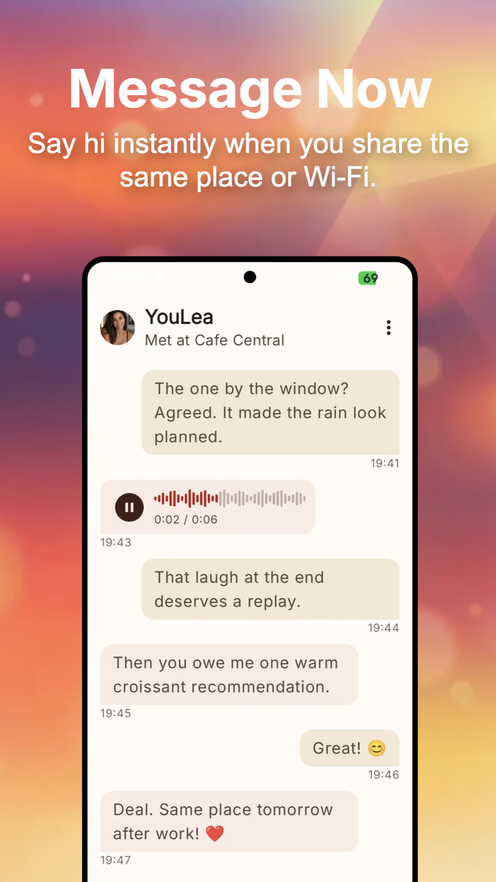 Both choose BlaBlaKiss Play Store screenshot